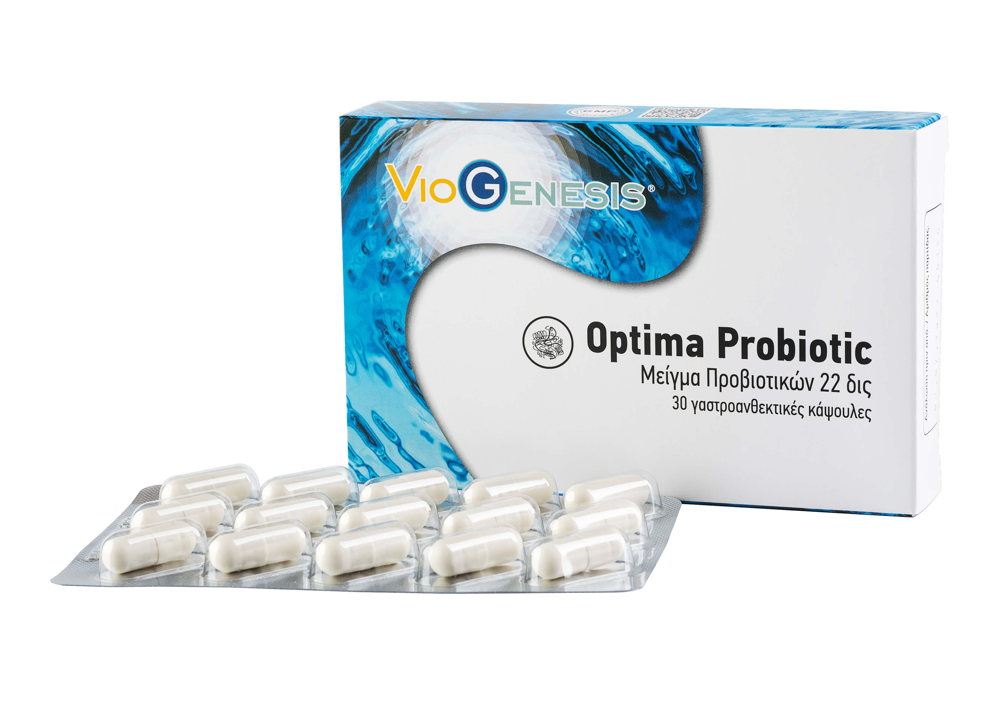 Optima Probiotic 22 billion 30 enteric coated caps - Photo 1