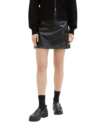 Tom Tailor faux leather skirt - Photo 2