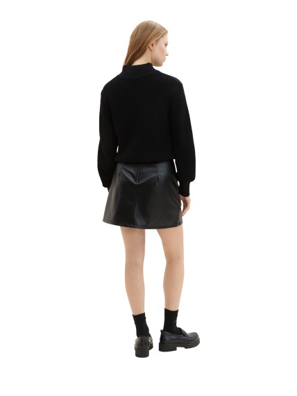 Tom Tailor faux leather skirt - Photo 6